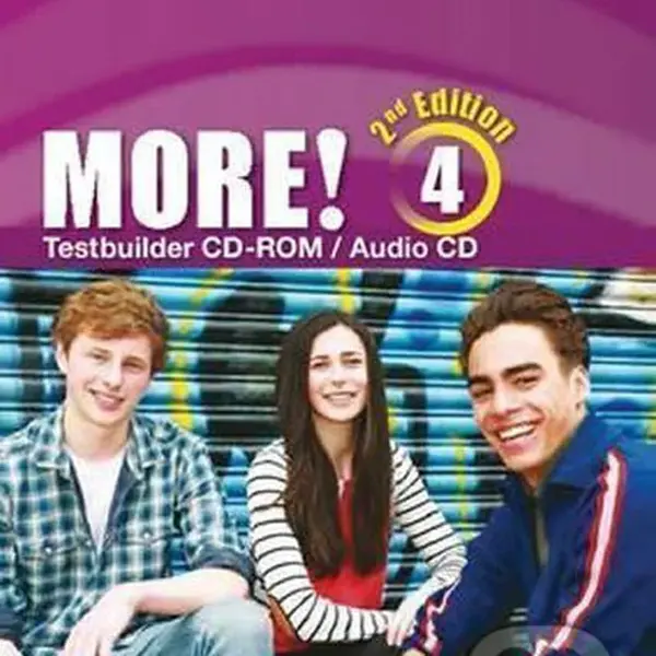 More! 4 Testbuilder CD-ROM/Audio CD, 2nd - Hannah Cassidy - audiokniha z kategorie Jazykové učebnice a slovníky