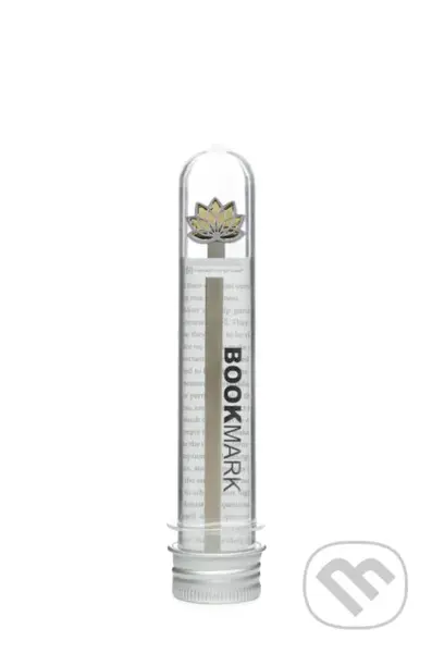 Záložka do knihy - Lotusový kvet zlatá perleť