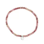 Agato Korálkový náramek s rodonitem POL-B01/17G