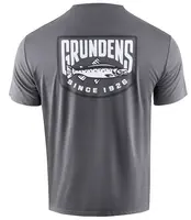 Grundéns tričko king salmon ss tech tee anchor - l