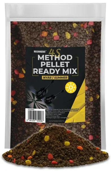 Haldorádó pelety 4s method pellet ready mix 600 g 2-4 mm - léto
