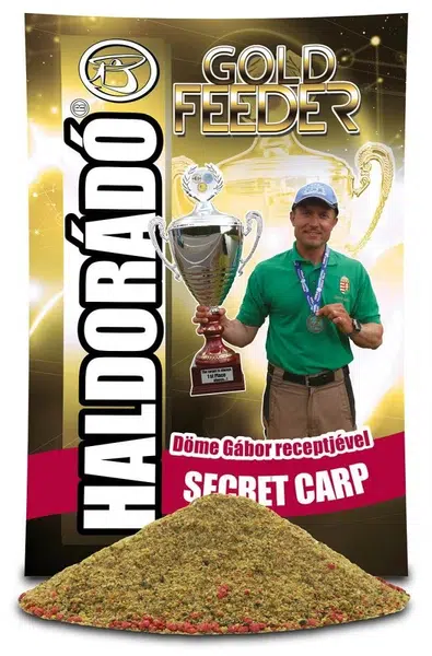 Haldorádó krmítková směs gold feeder 1 kg - secret carp