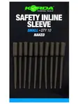 Korda převleky safety inline sleeve naked - small (40 mm)