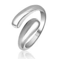 JVD Minimalistický otevřený prsten z oceli SSSR0018XG100 52 mm