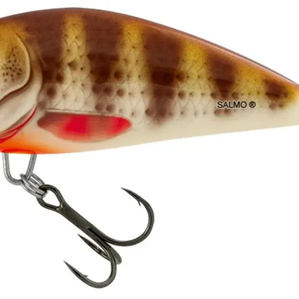 Salmo wobler fatso sinking spotted brown perch - 8 cm