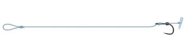 Dam hotový návazec detek method barbless push stop rigs - velikost 16 - nosnost 5,5 lbs