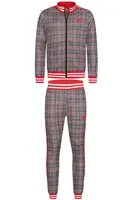 Pánska tepláková súprava Lonsdale 117343-White/Black/Red