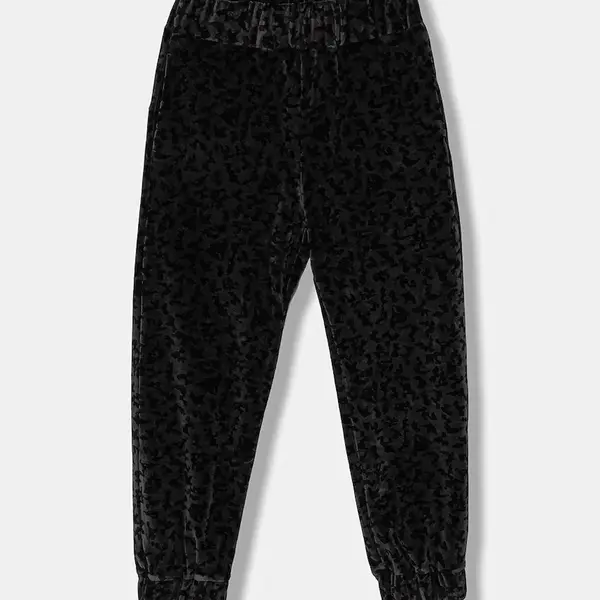 Detské velúrové tepláky EA7 Emporio Armani