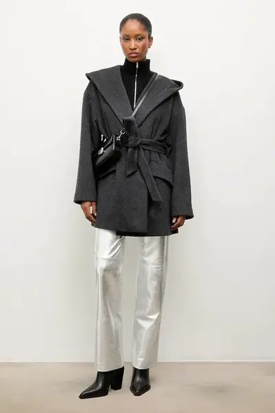 Vlnený kabát Answear.LAB