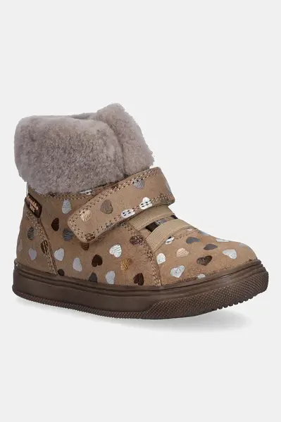 Detské zimné semišové topánky Froddo BASCO TEX