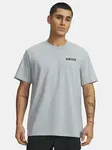 Svetlosivé tričko Under Armour UA HW ARMOUR LABEL SS