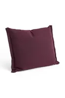 Dekorativní polštář s bavlnou HAY Plica 60 x 55 cm vínová barva