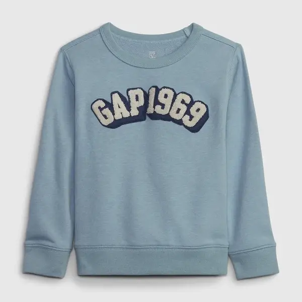 Svetlomodrá chlapčenská mikina s nápisom GAP 1969
