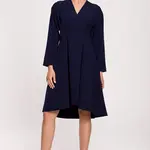 Stylove Dámske šaty S280 Námornícka modrá