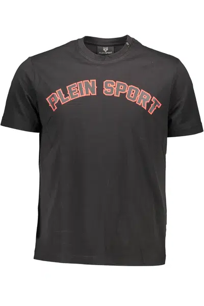 PLEIN SPORT SHORT SLEEVE T-SHIRT MEN BLACK