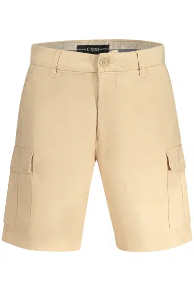 GUESS JEANS MEN'S BERMUDA PANTS BEIGE
