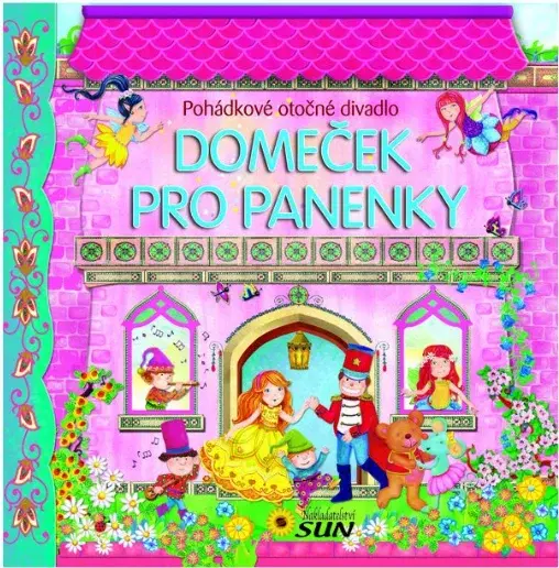Domeček pro panenky - panoramatické leporelo (poškozené)