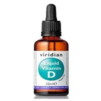 VIRIDIAN Nutrition liquid vitamin D 50 ml
