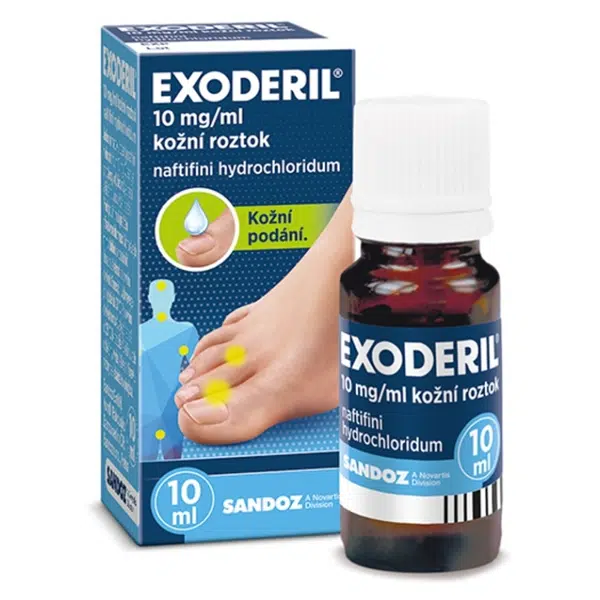 EXODERIL Roztok k zevnímu užití 10mg/ml 10 ml