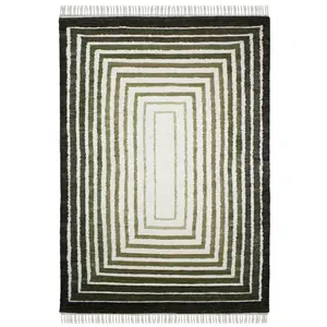 Flair Rugs RUČNĚ TKANÝ KOBEREC, 200/300 cm zelená