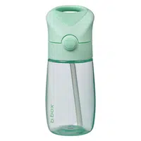 B.BOX Láhev na pití s brčkem Junior spearmint 380 ml