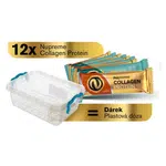 NUPREME Proteinové tyčinky mix v dóze 12 kusů
