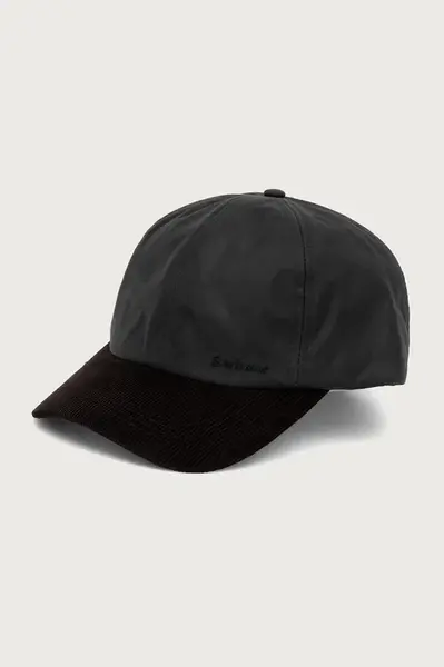 Barbour  čiapka so šiltom dámska bavlnená