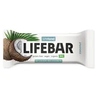 LIFEFOOD Lifebar tyčinka kokosová BIO 40 g