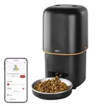 Smart automat na krmivo EMOS Pet Care, 4 l, černý, WiFi Tuya