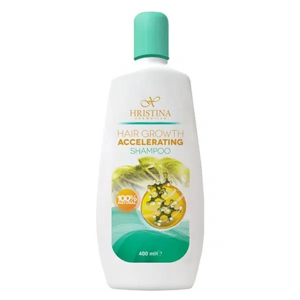 HRISTINA Přírodní šampon na podporu růstu vlasů 400 ml