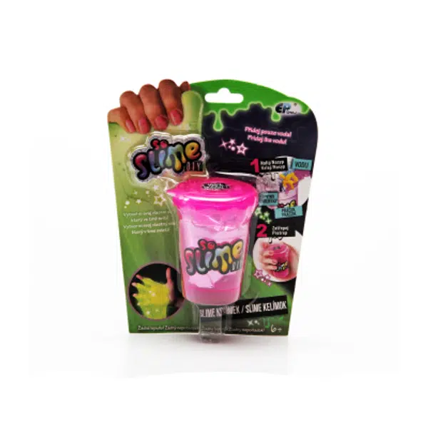 So Slime 1 pack - svítící ve tmě - tyrkysový