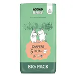 MOOMIN BABY 5 Eko pleny maxi 10-16 kg 60 ks