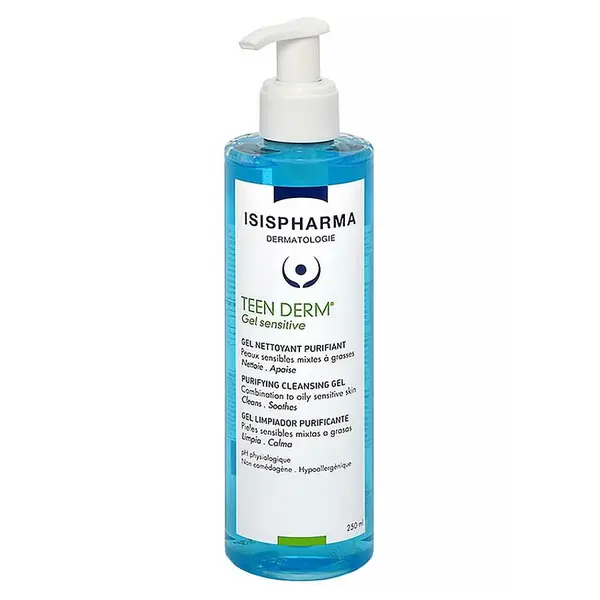 ISIS PHARMA TeenDerm Gel Sensitive 250 ml
