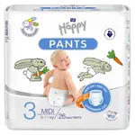 BELLA HAPPY Baby pants kalhotkové plenky Midi 6 - 11 kg 26 kusů