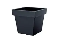 Květináč LOFLY LOW antracit 28,9cm