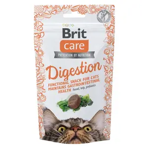 BRIT Care Snack Digestion s fenyklem a kelpou pro kočky 50 g