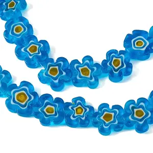 1 Strand Handmade Millefiori Lampwork Beads Strands
