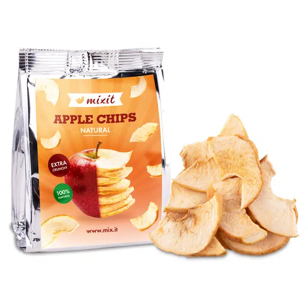 MIXIT Jablkové chipsy natural do kapsy 25 g