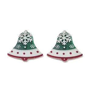 Christmas Themes Opaque Printed Acrylic Pendants