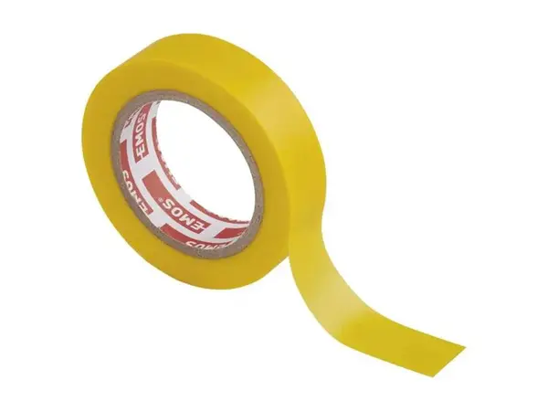 Páska izolační PVC 15mm/10m žlutá EMOS 1ks