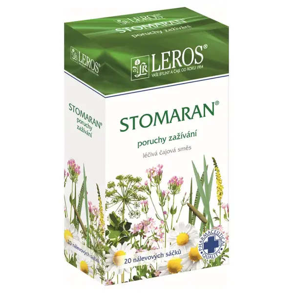 LEROS Stomaran poruchy zažívání léčivá čajová směs 20x 1,5 g