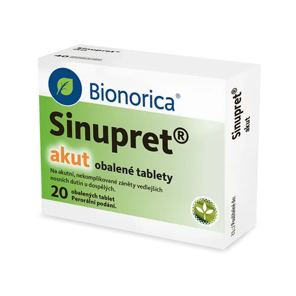 SINUPRET Akut 160 mg 20 tablet