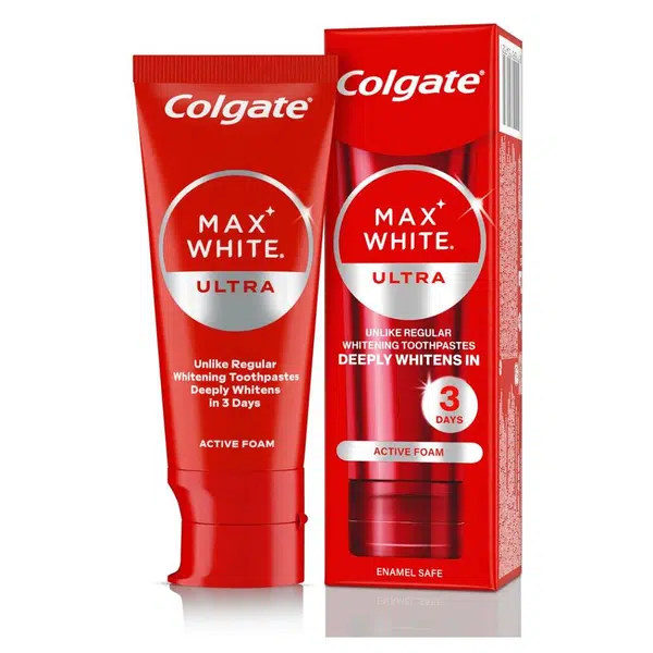 COLGATE Max White Ultra Active Foam Bělicí zubní pasta 50 ml