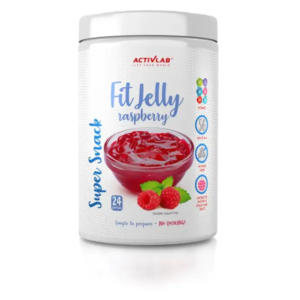 ACTIVLAB Super snack fit malinové želé 360 g