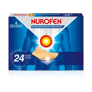 NUROFEN Léčivé náplasti 200 mg 4 ks