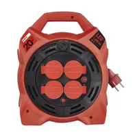 Prodlužovací kabel na bubnu - 4 zásuvky 20m+LED EMOS P08420
