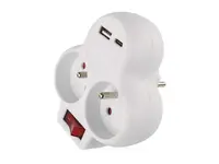 Zásuvka rozbočovací EMOS P0073