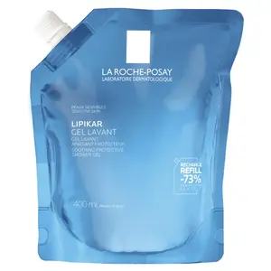 LA ROCHE-POSAY Lipikar Zklidňující Sprchový gel náplň 400 ml