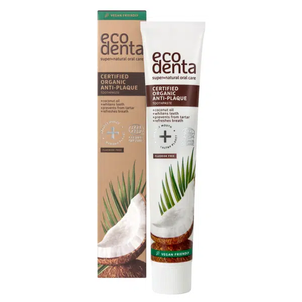 ECODENTA Certifikovaná BIO Zubní pasta s kokosovým olejem 75 ml