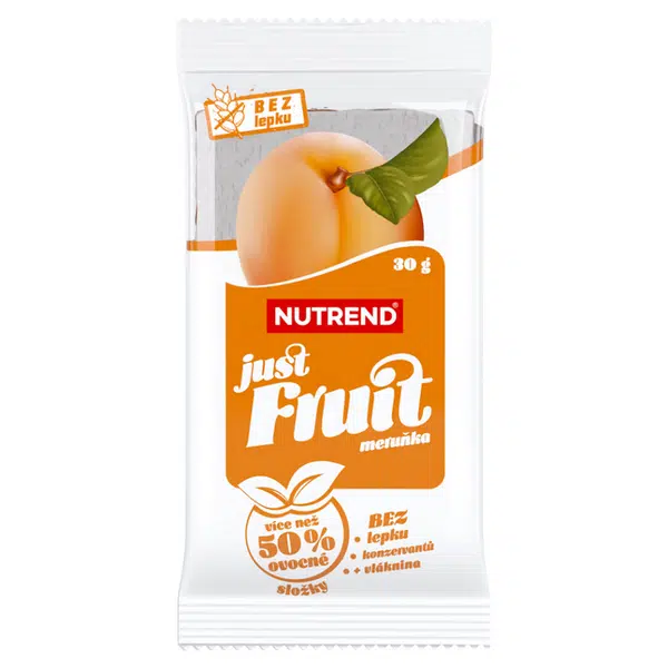 NUTREND Just Fruit tyčinka meruňka bez lepku 30 g
